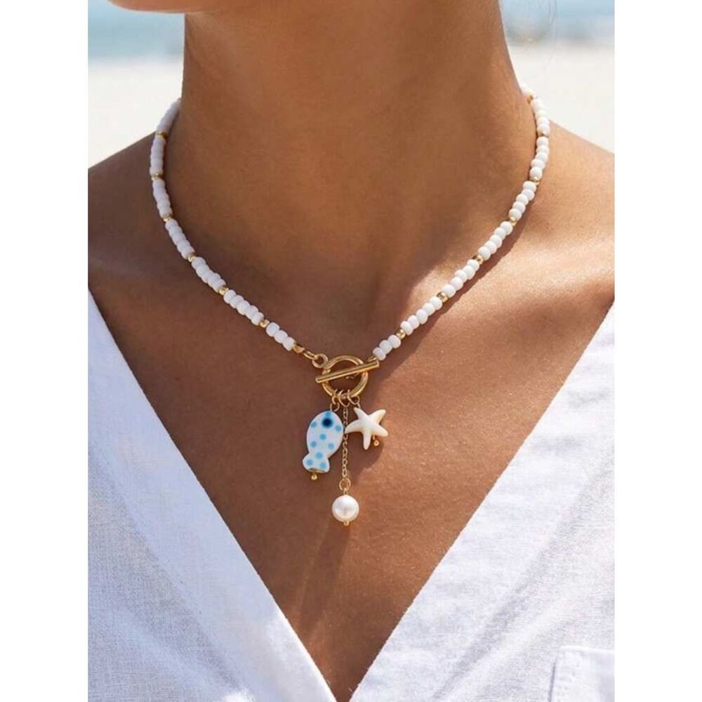 Fish necklace N1991
